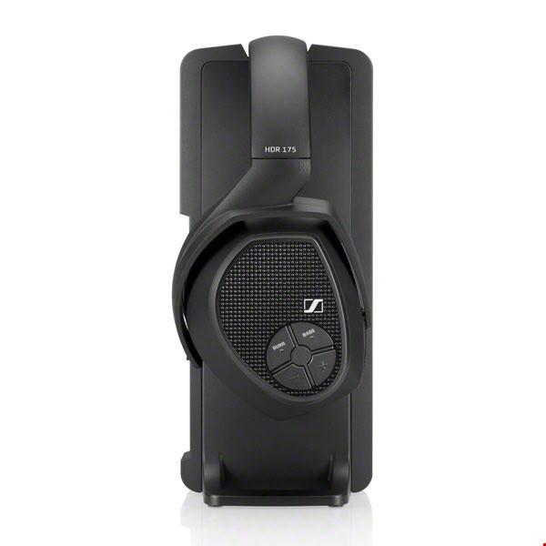 Sennheiser RS 175 Kablosuz Kulak Çevreleyen TV Kulaklığı Siyah Renkli