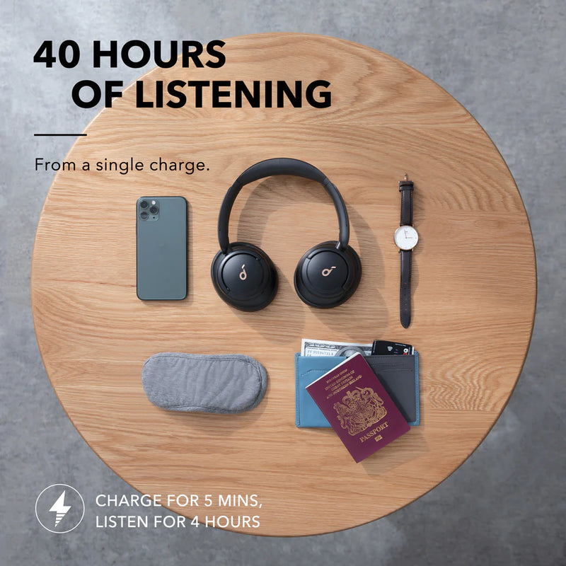 Anker Soundcore Life Q30 Bluetooth Kablosuz Kulaklık - Hibrit Aktif Gürültü Önleyici ANC