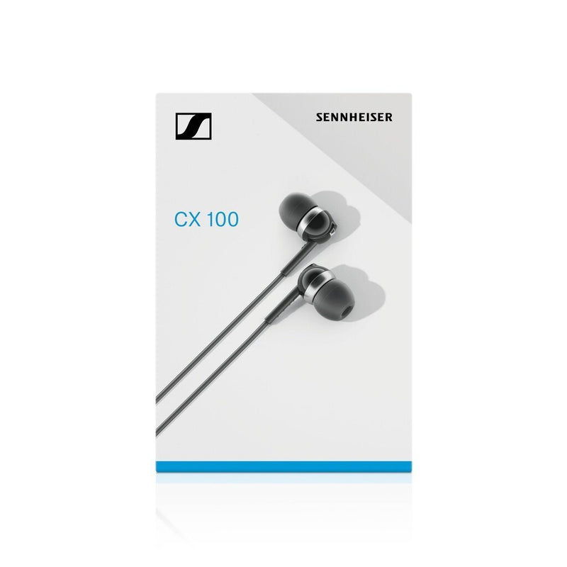 Sennheiser CX 100 Kulak İçi Kulaklık Siyah Renk Kutu İçeriği