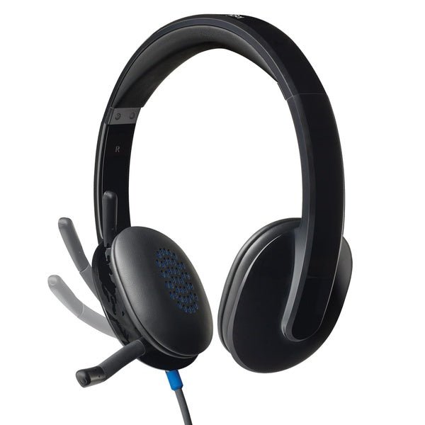 Logitech H540 USB Mikrofonlu Kulak Üstü Kulaklık Siyah Renk
