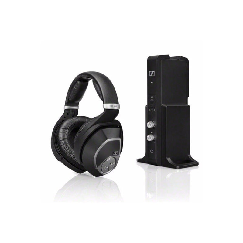 Sennheiser RS 195 Kablosuz Kulak Çevreleyen TV Kulaklığı Siyah Renkli