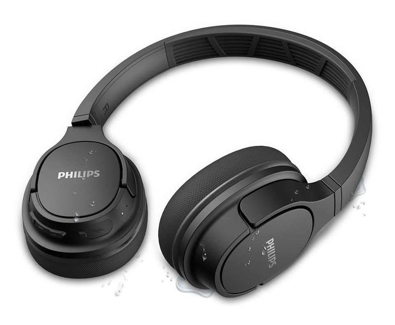 Philips TASH402 Kulak Üstü Suya Dayanıklı Spor Kablosuz Kulaklık