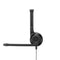 Sennheiser PC 3 Chat Taçlı Çift Taraflı VoIP Kulaklığı Siyah Renkli