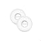 Sennheiser CX 3.00 / 5.00 Kulaklıkları İçin Yarı Saydam Beyaz Kulak Adaptörü - M (1 Çift)